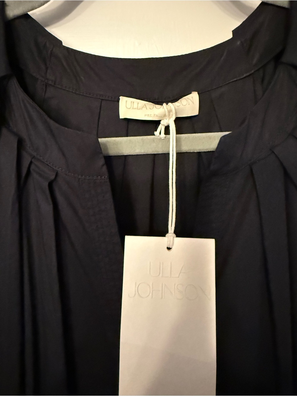Ulla Johnson midi cotton black dress size 4. NWT - Picture 2 of 6